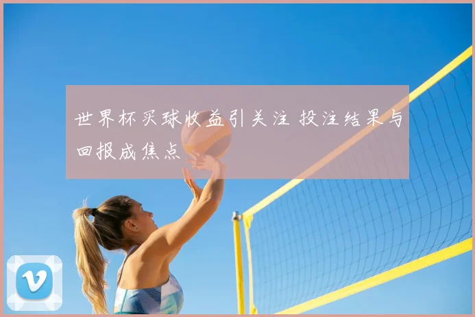 世界杯买球收益引关注 投注结果与回报成焦点