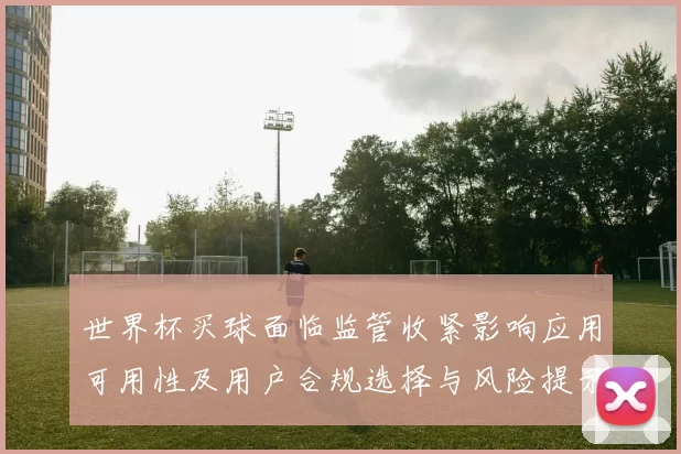 世界杯买球面临监管收紧影响应用可用性及用户合规选择与风险提示